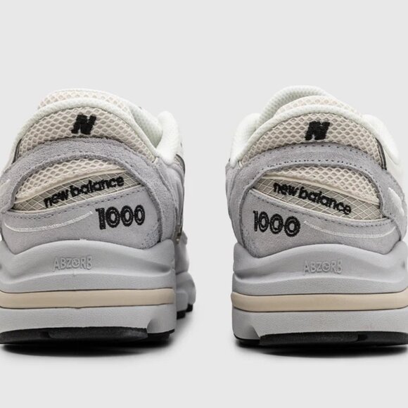 [M1000PSB] MENS NEW BALANCE 1000 'PEARL GREY BLACK' MENS SIZE 13 NEW - Picture 14 of 15